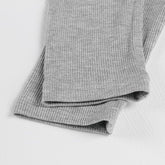 Women's Square Neck Long Sleeve Crop Top